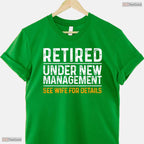 Classic Fit Retirement Party Dad T-Shirt- Men Humor May Birthday Shirt Gift