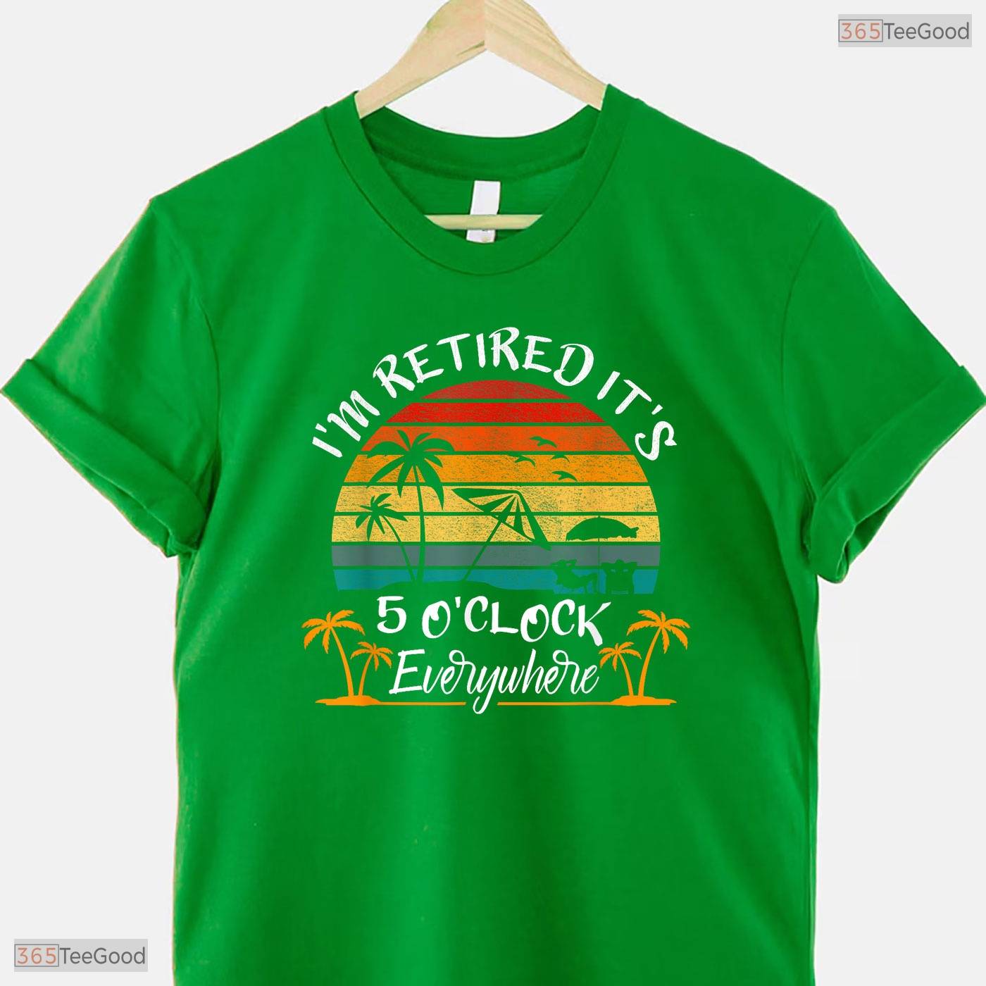 It Is Five O Clock Everywhere Retired T-Shirt- Adult May Birthday Shirt