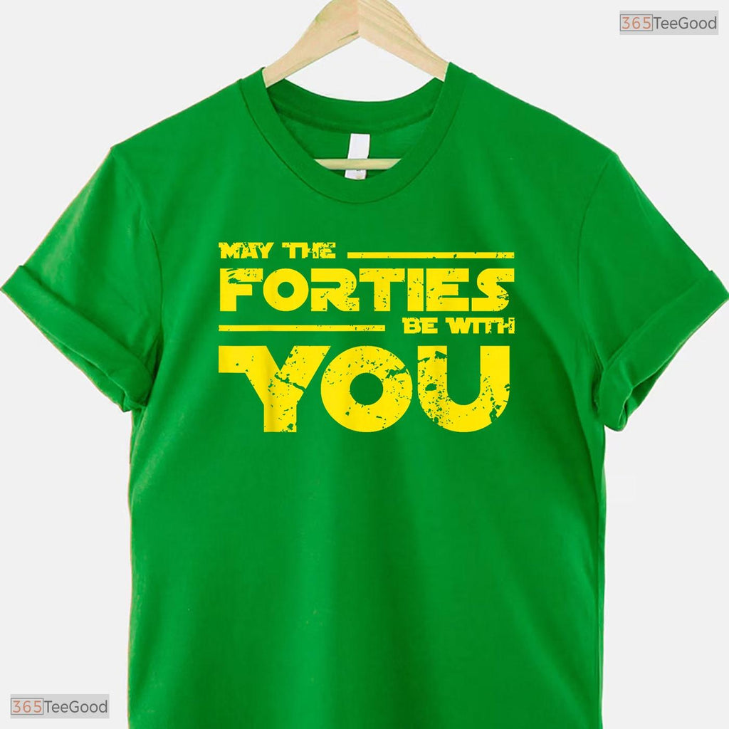 Welcome Forties 40th Birthday T-Shirt- Unique May Birthday Shirt For Adults