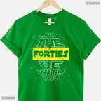 Awesome 40th Birthday Parody T-Shirt- Unique May Birthday Celebration Shirt
