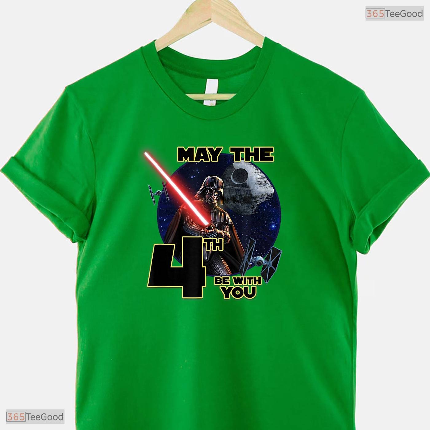 Classic May The Fourth Be With You Space Sword T-Shirt- May Birthday Shirt
