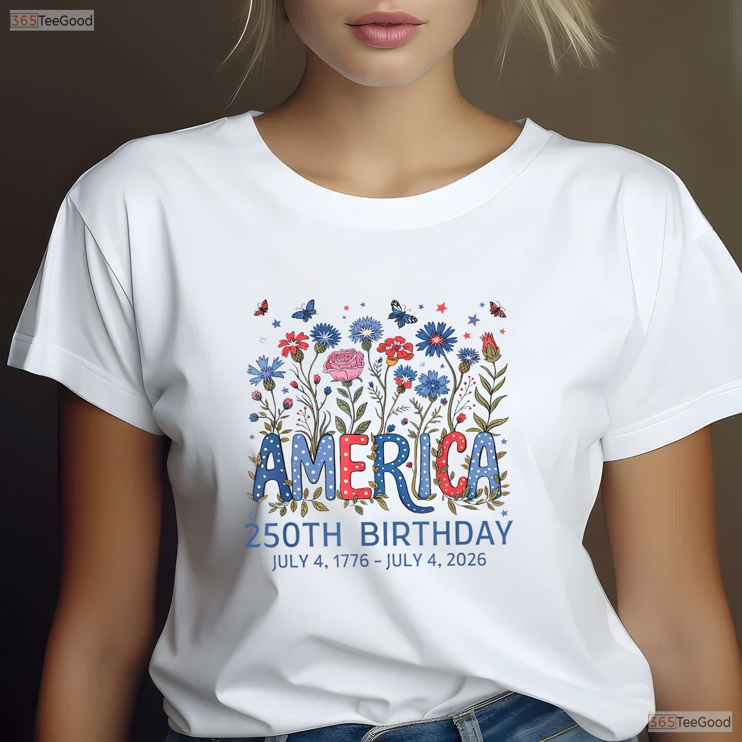 250 Years America Anniversary 250th Birthday Valentine T-Shirt Pike Fishing
