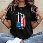 250 Years American 250th Anniversary USA Valentine T-Shirt Fly Tying Gifts