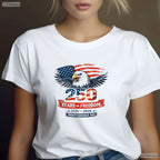 USA 250th Patriotic Semiquincentennial Valentine Shirt Ice Fishing Apparel Men