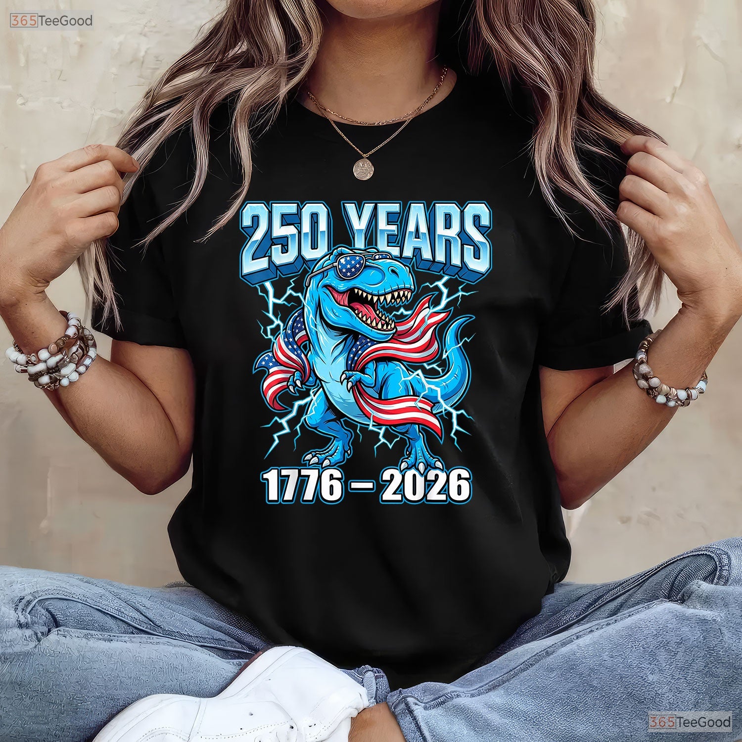 250th Anniversary USA 4th of July Valentine T-Shirt Offshore Fishing Apparel
