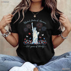 United States 250th Anniversary Valentine T-Shirt Fly Tying Accessories Men