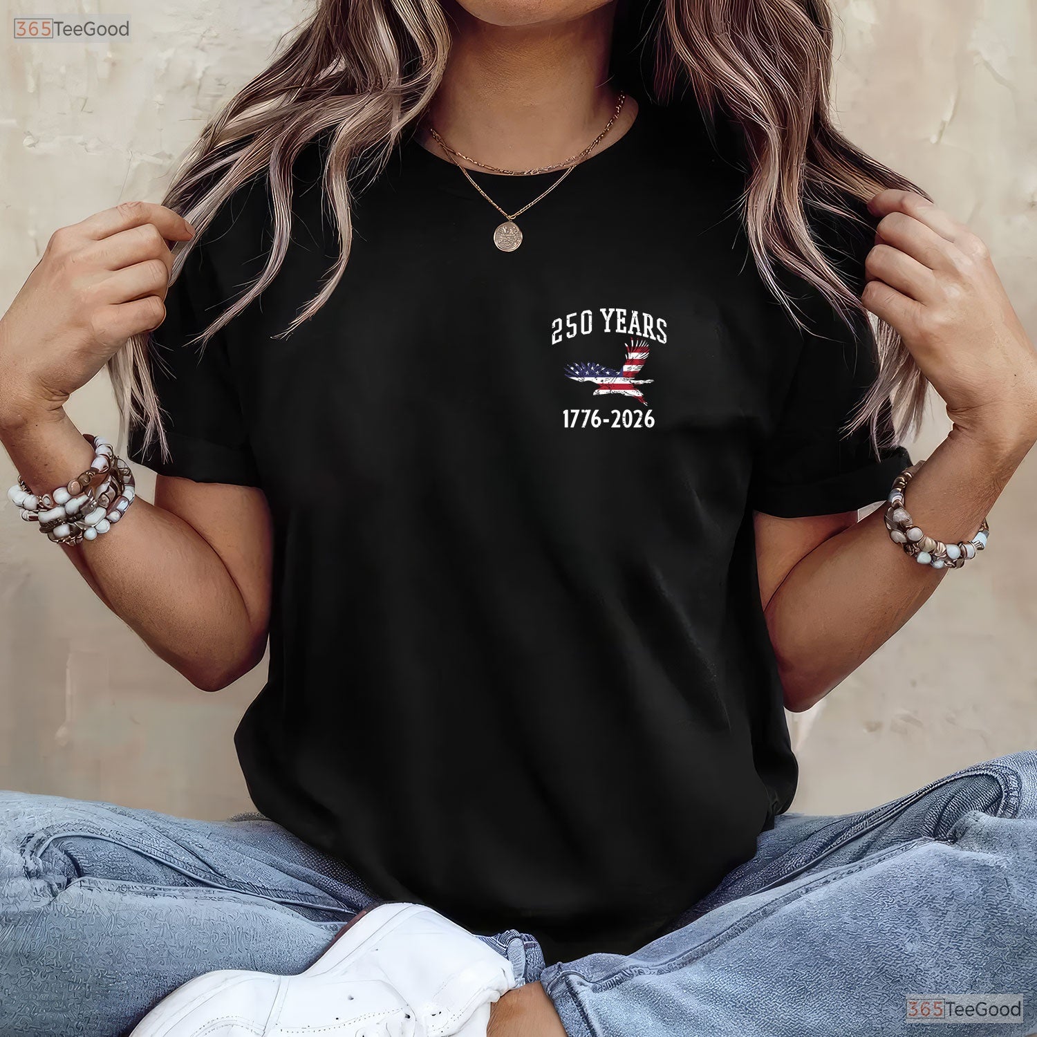 250 Years US Flag American 250th Valentine T-Shirt Deep Sea Fishing Gifts Men