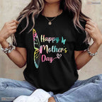 Mama Happy Mothers Day Shirt Best Mom Gifts For Women Cute Graphic T-Shirt