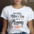My First Mothers Day As A Mommy Shirt New Mom 2026 Mothers Day T-Shirt Gift