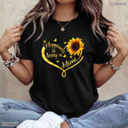 Happiness Is Being A Mimi Shirt Sunflower Grandma Mothers Day T-Shirt Gift Idea