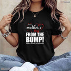 Happy Mothers Day From The Bump Shirt Funny Expecting Mom Pregnancy T-Shirt