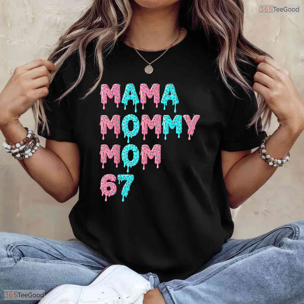 Retro Mama Mommy Mom Mothers Day T-Shirt Best Graphic Gift For Mother Apparel