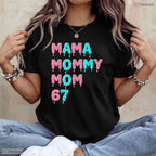 Retro Mama Mommy Mom Mothers Day T-Shirt Best Graphic Gift For Mother Apparel
