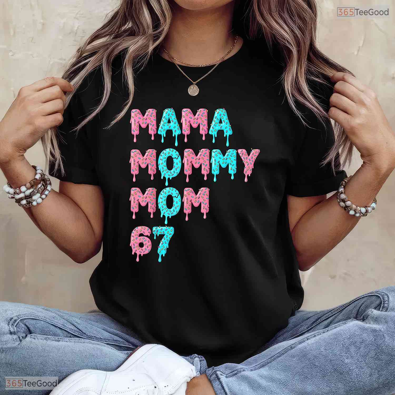 Retro Mama Mommy Mom Mothers Day T-Shirt Best Graphic Gift For Mother Apparel