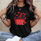 Funny Superhero Mom Pool Sarcastic Comic Style Mothers Day T-Shirt Gift Idea