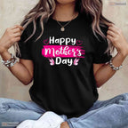 Happy Mothers Day Mommy Shirt Cute Butterfly Mothers Day T-Shirt Gift Idea