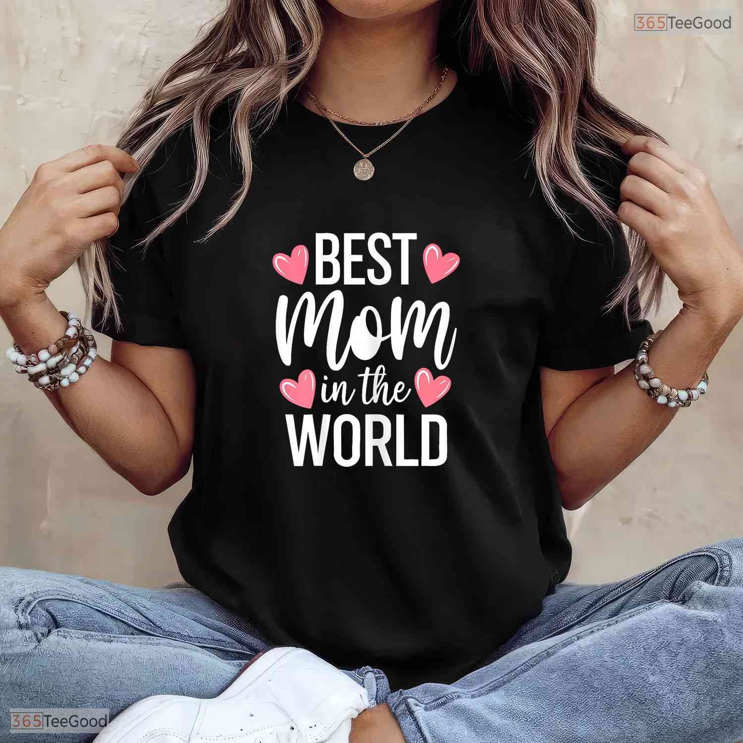Best Mom In The World Shirt Greatest Mother Ever Mothers Day T-Shirt Gift