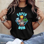 Kawaii Superhero Mom Shirt Comic Style Superhero Mom Mothers Day T-Shirt Idea
