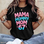 Retro Mama Mommy Mom Shirt Vintage 1967 Mothers Day T-Shirt Gift For Women
