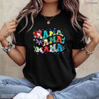 Mama Mermaid Mothers Day T-Shirt Cute Mommy Beach Vacation Gift For Women