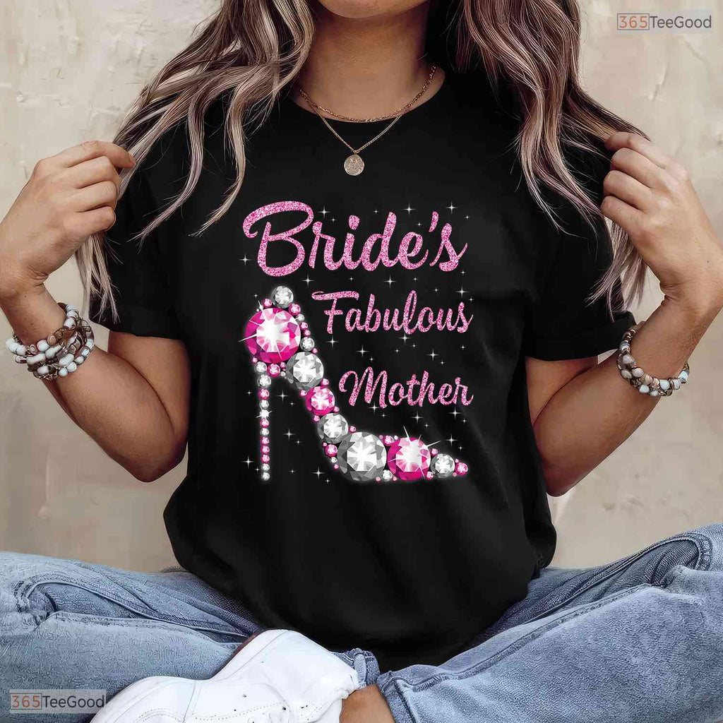 Mother Of The Bride Fabulous Bride Mom Vintage Wedding Mothers Day T-Shirt