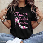 Mother Of The Bride Fabulous Bride Mom Vintage Wedding Mothers Day T-Shirt
