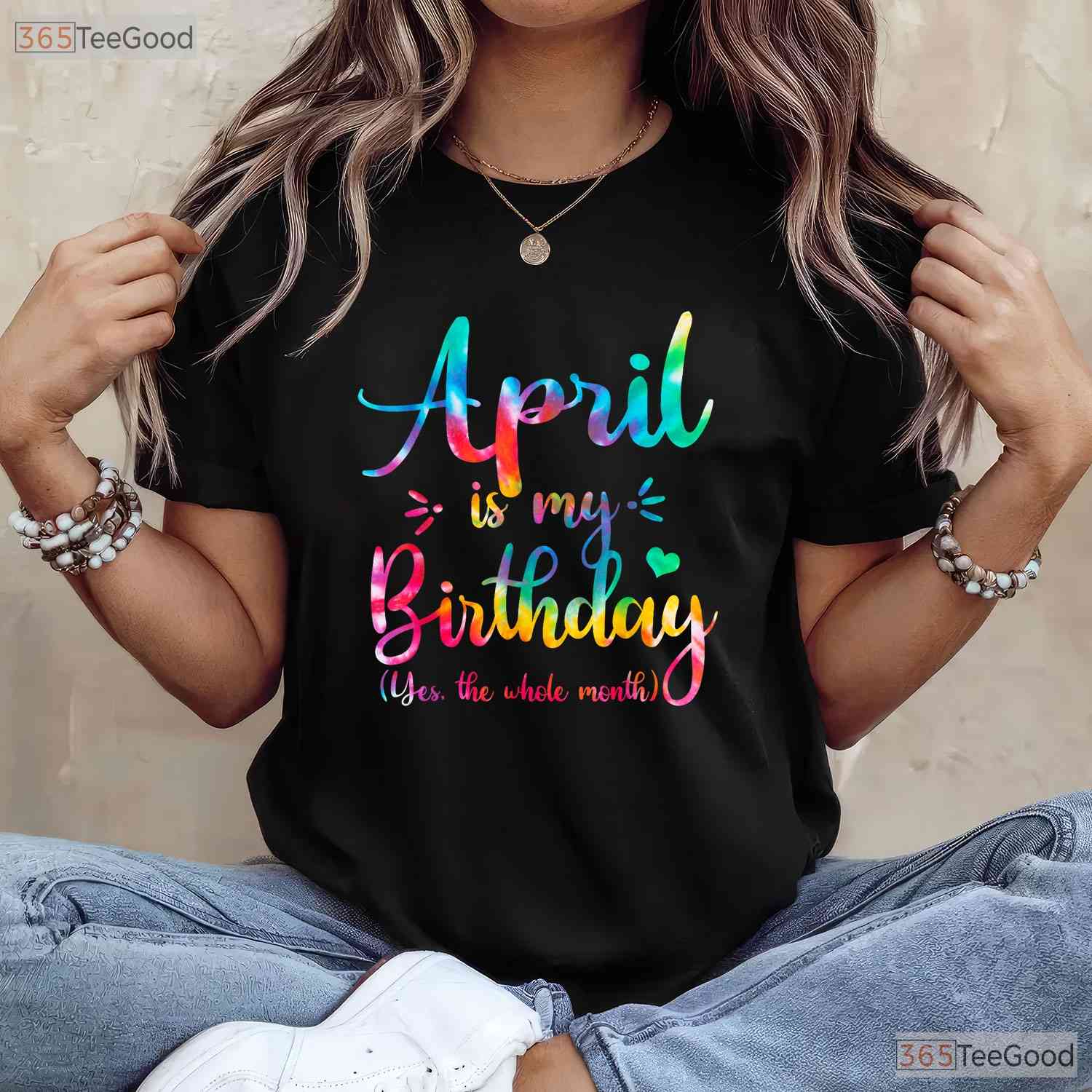 Funny April Birthday T-Shirt - Yes April Is My Birthday Month Tee - Humor Gift Adults