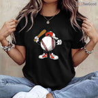 Cool Baseball Boy T-Shirt Youth Player Pitcher Catcher Graphic Sports Apparel