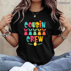 Cousin Crew Bunny Easter Sunday Egg Hunting Season T-Shirt Spring Family Shirt