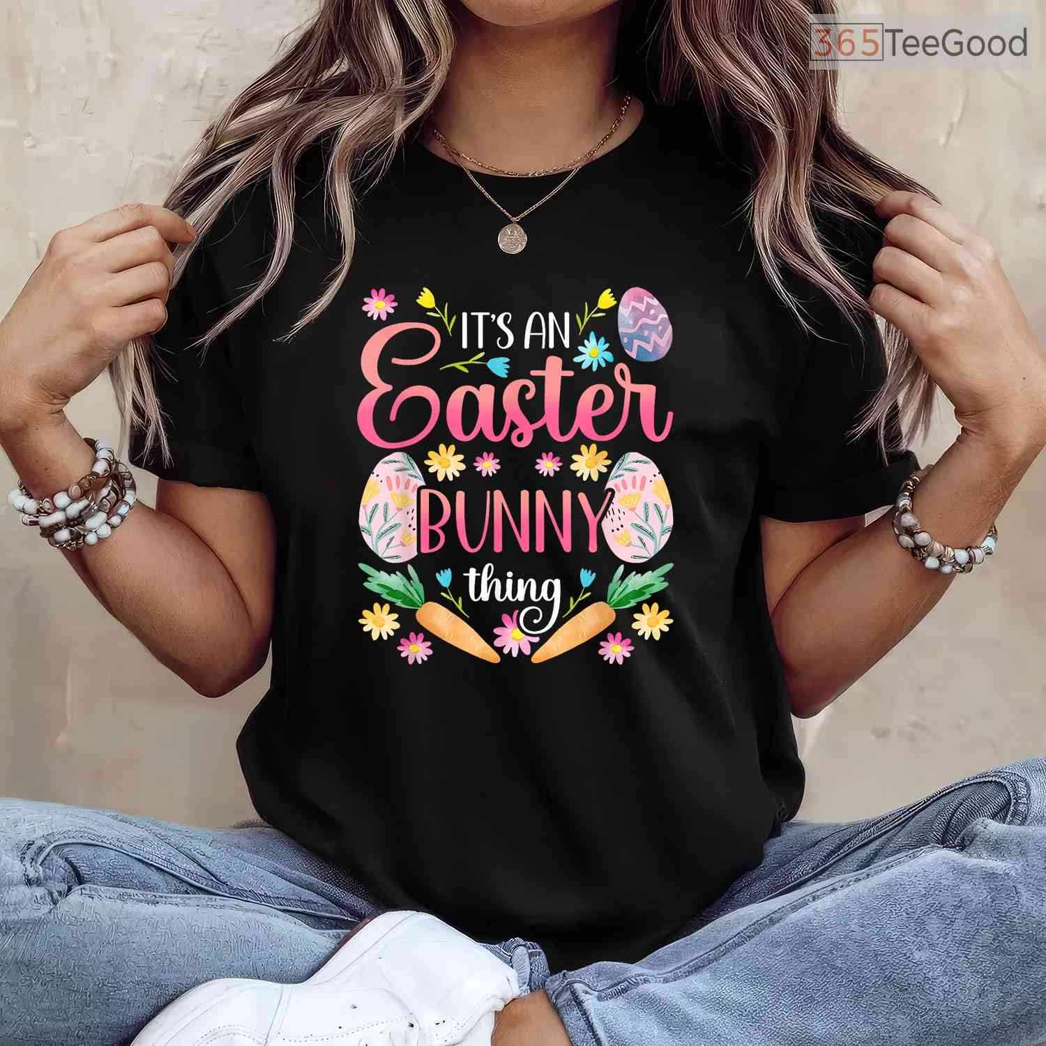 Cute Humor Celebrate Happy Easter Its A Bunny Thing T-Shirt Funny Sayings Tee