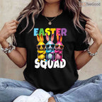 Funny Easter Squad Bunny Cool Bunnies T-Shirt Happy Easter Kids Boys Group Tee