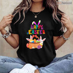 Happy Easter T-Shirt Classic Holiday Men Women Spring Celebration Gift Shirt