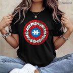 Autism Awareness Captain Shirt Support Autistic Superkid April T-Shirt