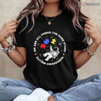 Autism We Are All Under The Same Stars Space Shirt April Awareness Gift T-Shirt