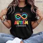 Infinity Symbol Accept Understand Love Autism Shirt April Neurodiversity T-Shirt
