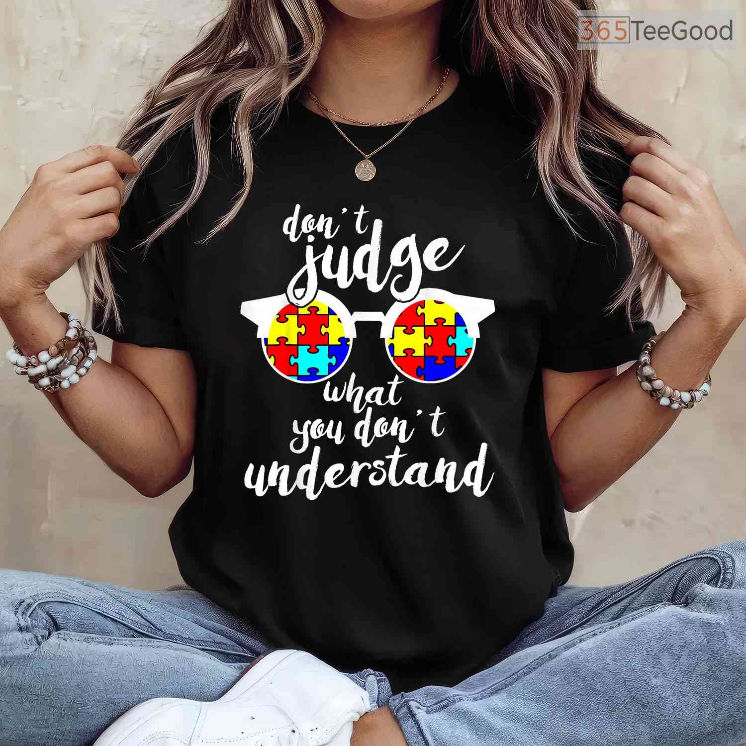 Autism Awareness Gift Design For Autistic Kids Shirt April Month Support T-Shirt