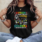 Autism Grandma Does Not Come With Manual Shirt April Awareness Funny T-Shirt