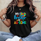 Autism Awareness Squad Support Awesome Boys Girls Shirt April Team T-Shirt