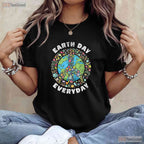 Earth Day Everyday T-Shirt Small Planet Lover Sustainable Eco Conscious Graphic Tee