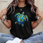 Sea Turtle Save The Planet Earth Day Shirt Women Men Kids Ocean Lover Gift