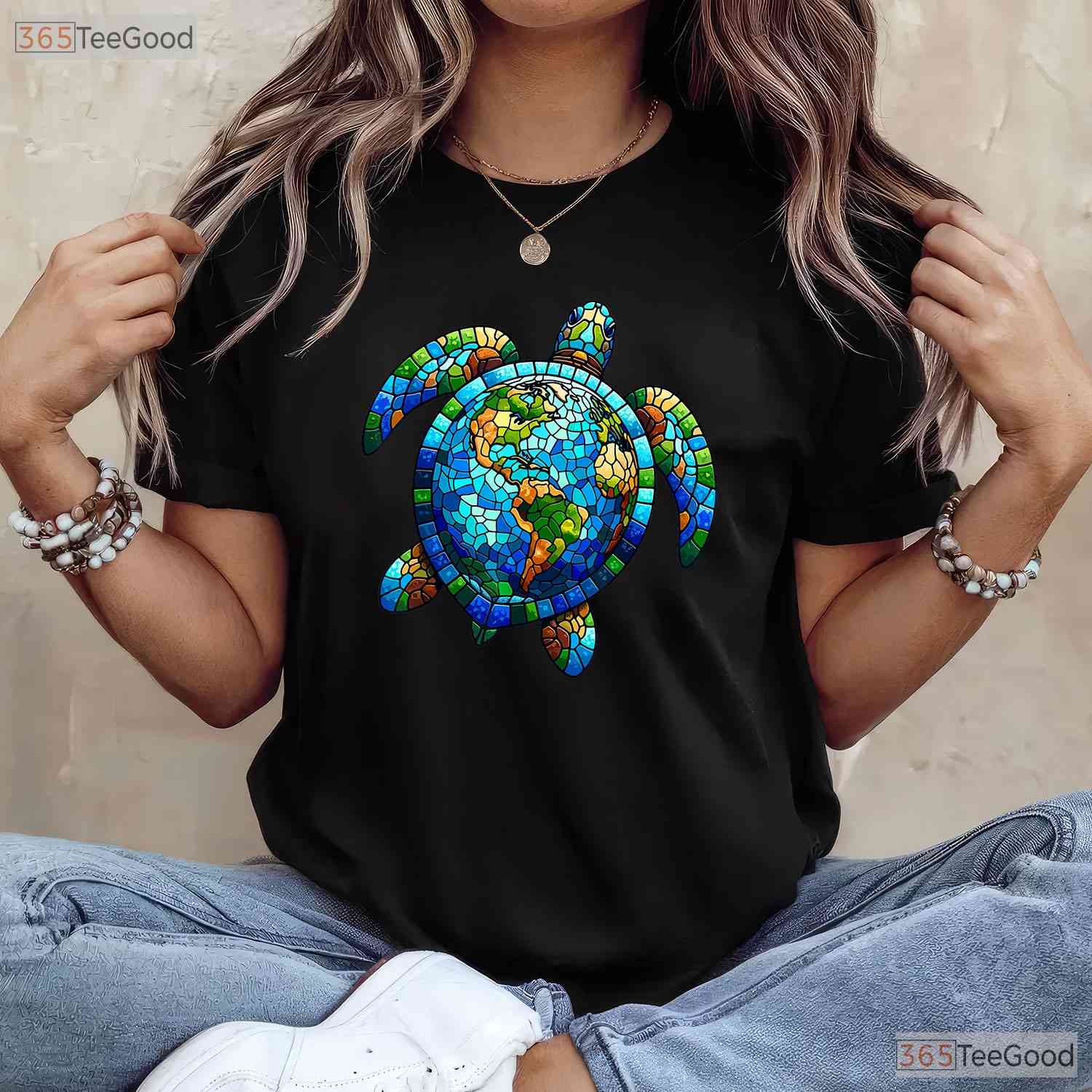 Sea Turtle Save The Planet Earth Day Shirt Women Men Kids Ocean Lover Gift