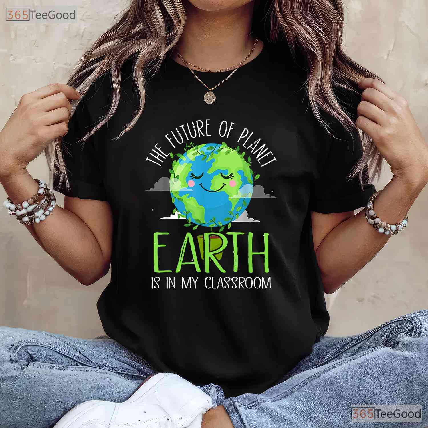 Earth Day Teachers 2026 T-Shirt Funny Classroom Squad Men Women Kids Gift
