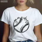 Game Day Vibes Softball Baseball Season T-Shirt Men Women Fan Supporter Gift