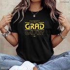 Best Grad In The Galaxy Space Theme Graduation Class of 2026 Senior T-Shirt