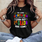 Fun So Long Kindergarten It Has Been Fun Look Out 1st Grade Kids T-Shirt
