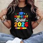 Adorable Kids Early Learning Grad 2026 Preschool Graduation Kids T-Shirt