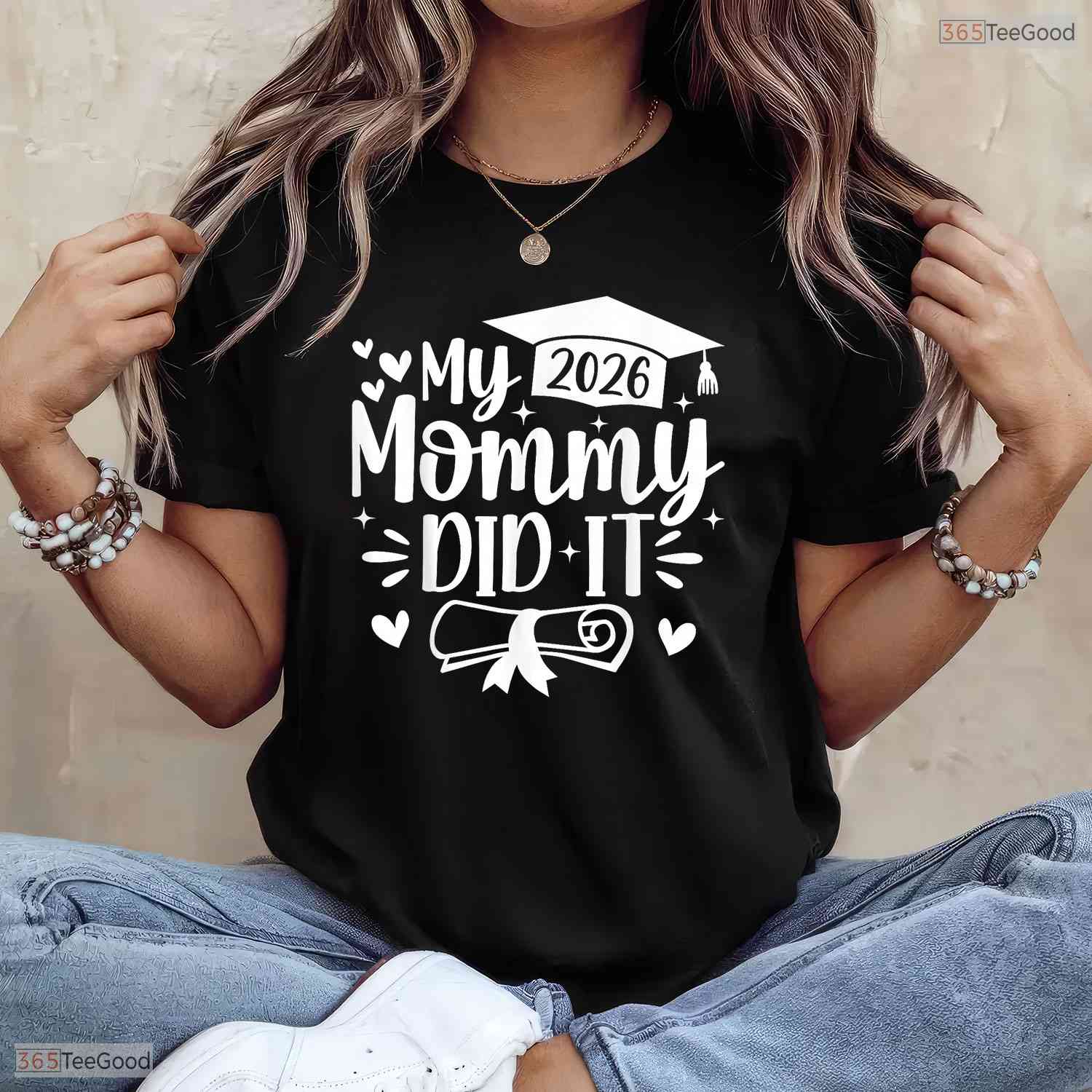 Sweet My Mommy Did It Graduation 2026 Graduated Proud Family Child T-Shirt