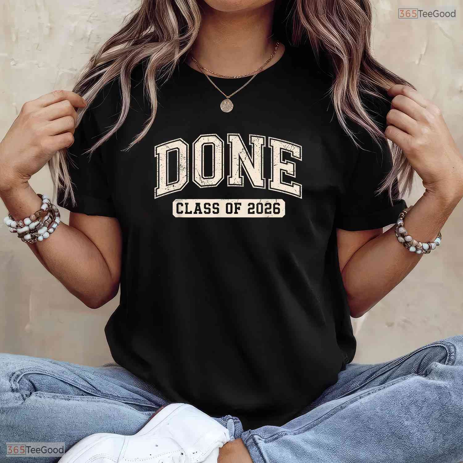 Unisex Class of 2026 Graduation Shirts For Him Her Family Women & Men T-Shirt