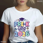 Adorable Kids Pre-K Grad 2026 Preschool Pre-K Graduation Ceremony T-Shirt