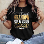 Loving Proud Grandpa Of A 2026 Graduate Grandpa Graduation Ceremony T-Shirt